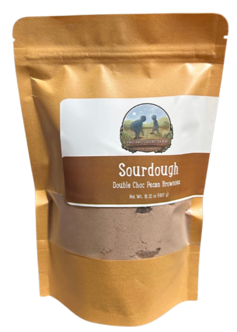 Sourdough Double Choc Pecan Brownie Mix