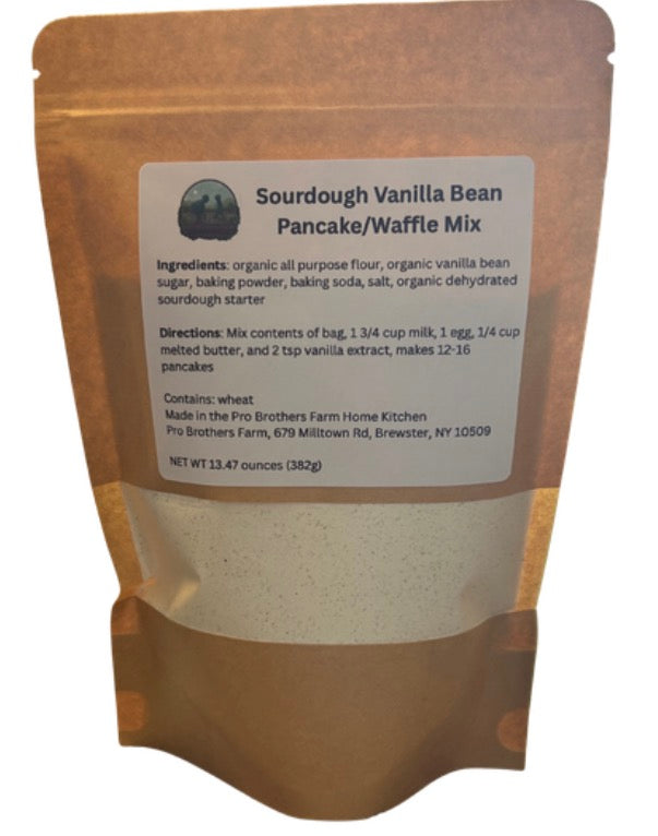 Sourdough Vanilla Bean Pancake/Waffle Mix